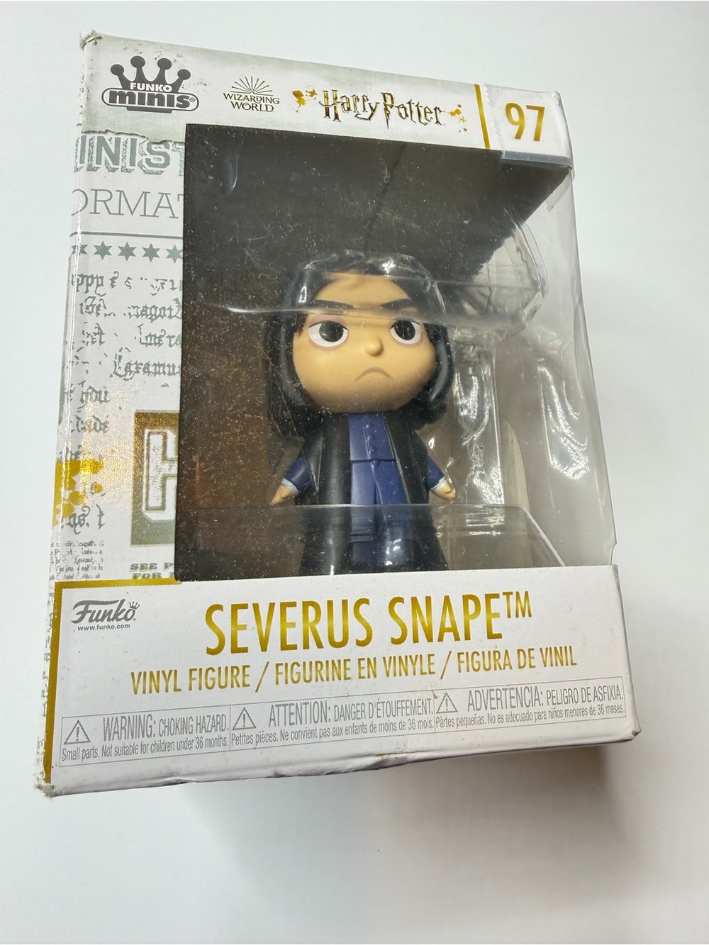 Harry Potter #97 Severus Snape Vinyl Figure (Box has some damage)